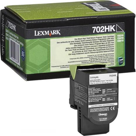 Toner εκτυπωτή Lexmark 70C2HK0 High Yield Black -4k Pgs